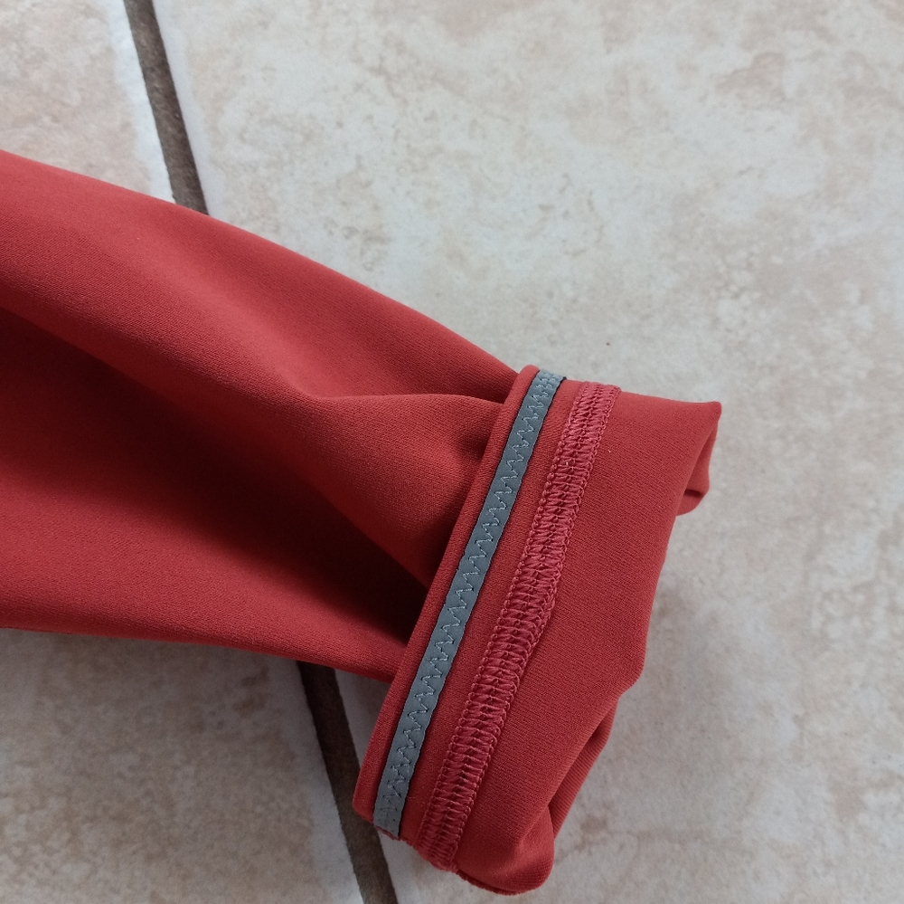 Lululemon Time To Sweat 28" Tight Brick Rose Full-On Luxtreme 8 - Picture 9 of 16